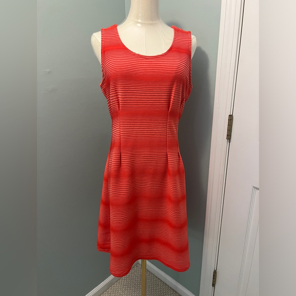 Flattering ribbed dress